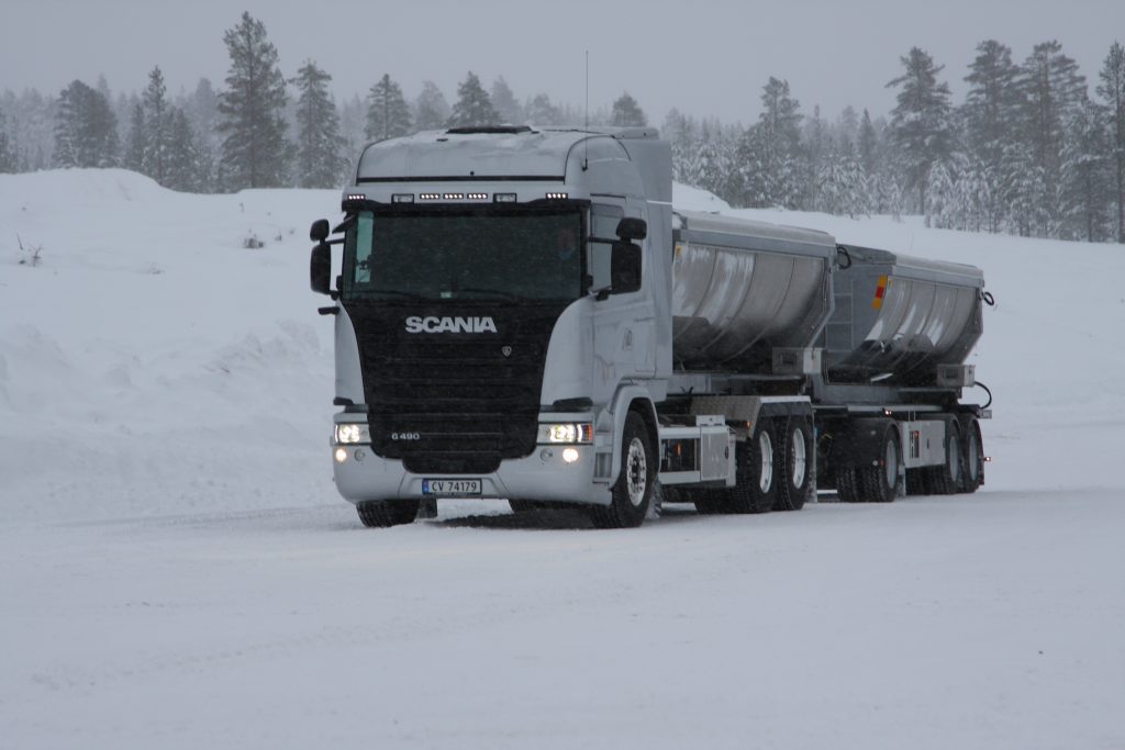 Scania Winter Drive Norge Noorwegen