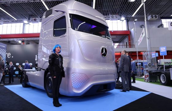 RAI: Bijzondere trucks bij Mercedes