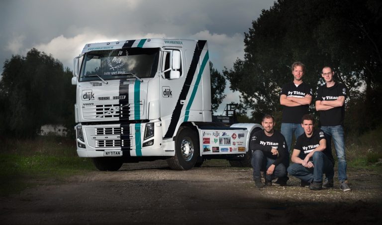 Van Dijk kampioen truckpulling 9,5 ton