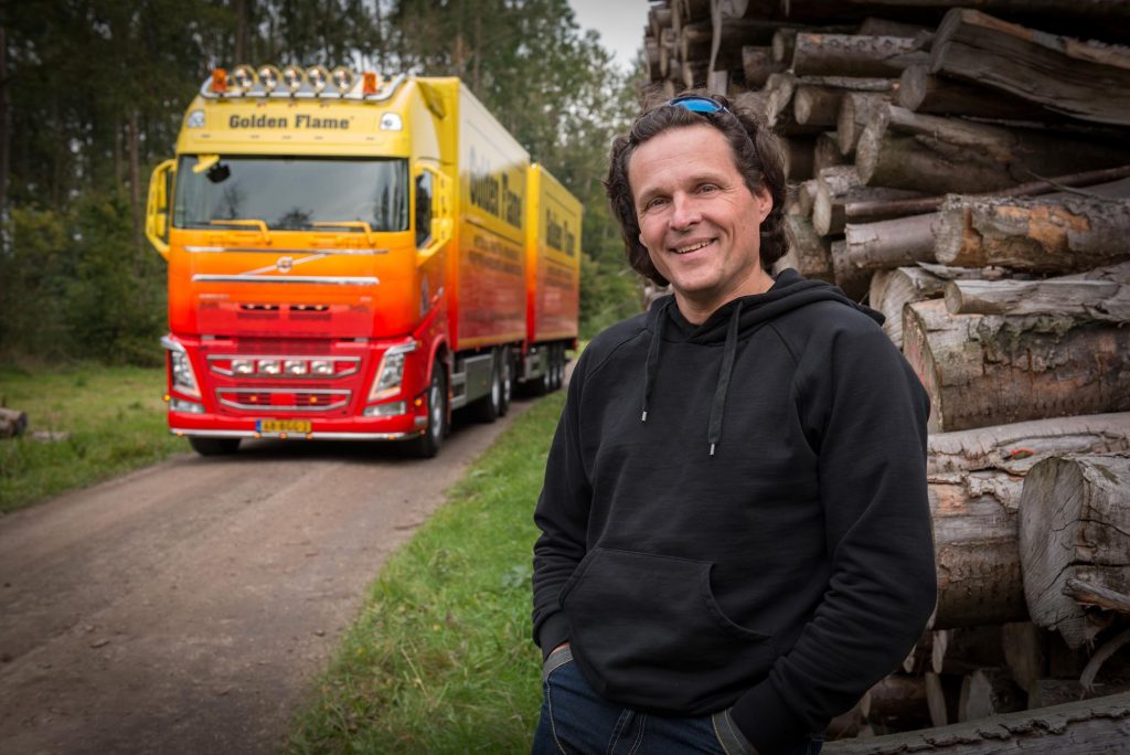 Henk van Vliet Volvo FH Golden Flame