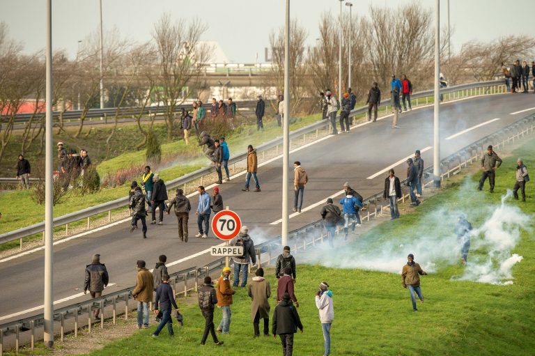 Drukte en chaos in Calais