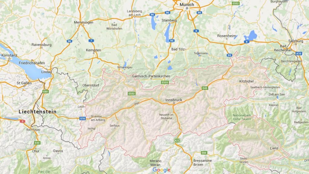 Beieren niet blij met Tirol