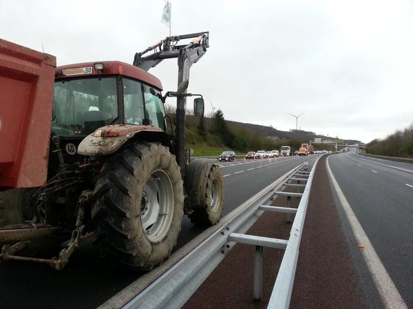 Blokkades boze boeren krimpen