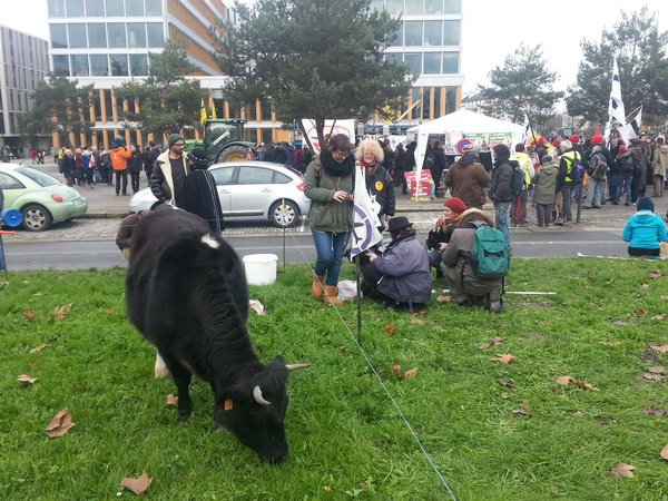 Blokkades boze boeren krimpen