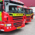 Zeven Scania's voor Van Werven