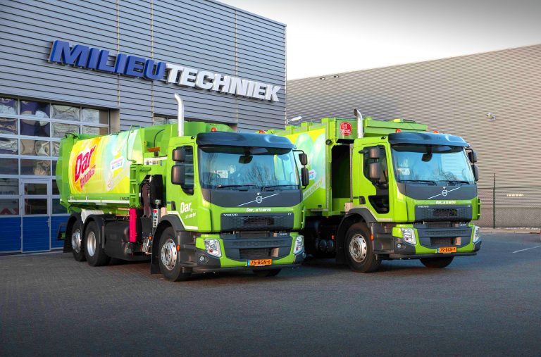 Volvo FE CNG vuilniswagens voor Dar