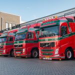 4 generaties Volvo FH bij Van der Gun