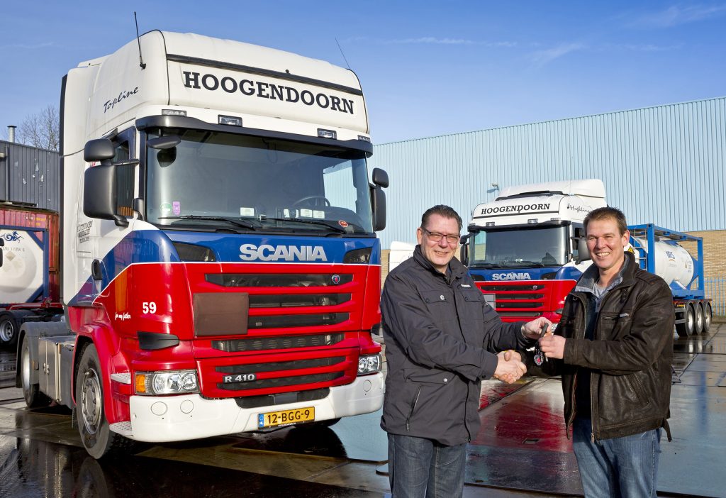 Scania R410 Hoogendoorn Transport