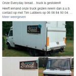 Diefstal vrachtwagen bakkerij Zwolle