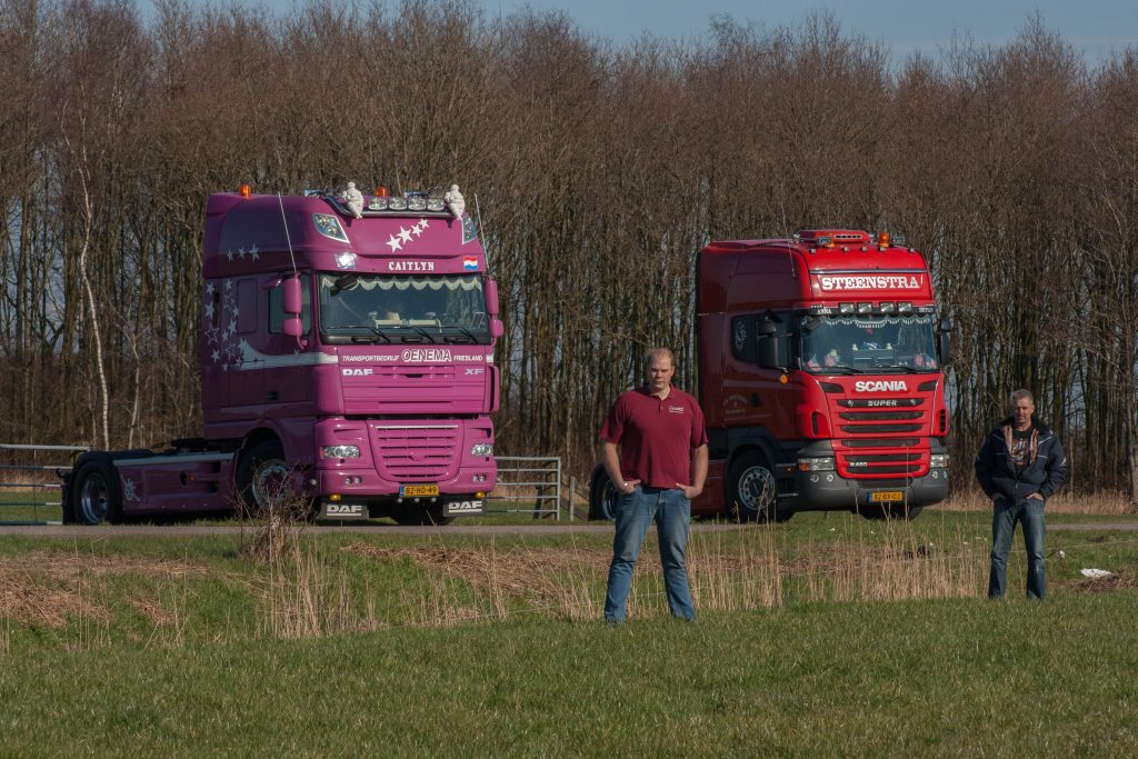 ‘Purple train’ voor Oenema Transport