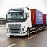 Nieuwe 74 tons Volvo in Zweden