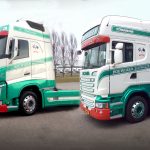 Scania R410 en Volvo FH 420 Bouwheer