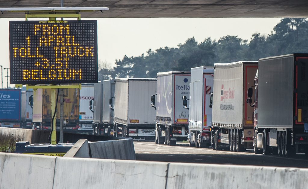 België truck tol satellic viapass