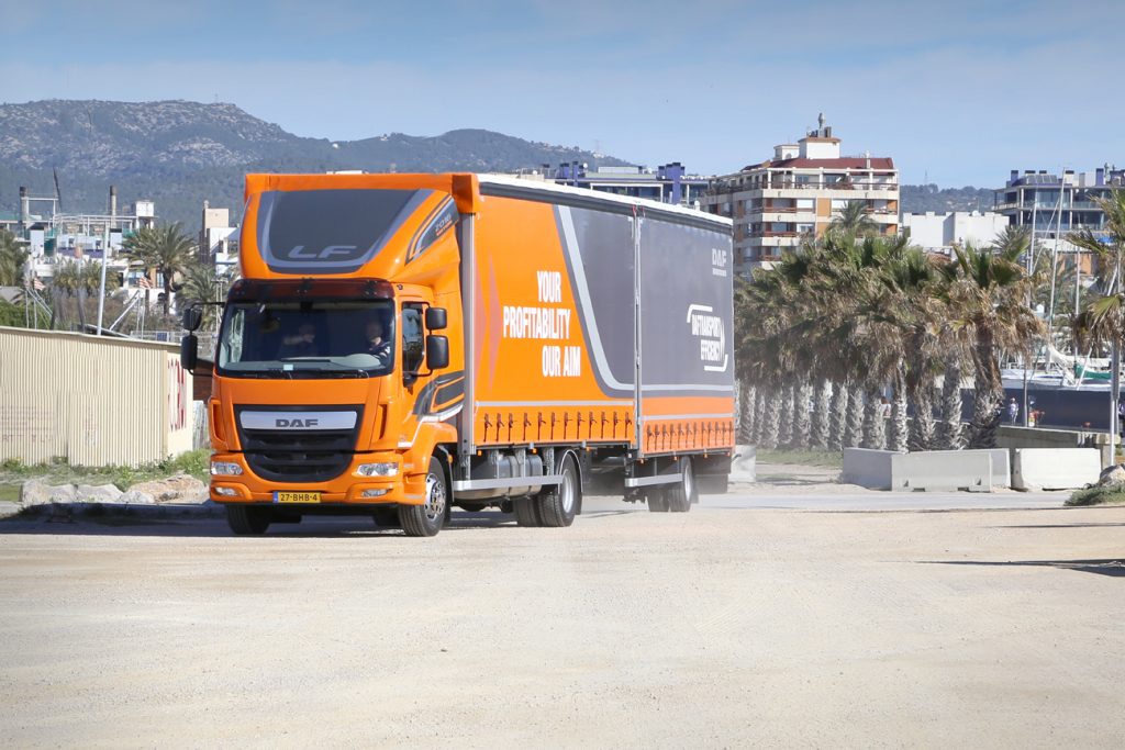 DAF XF CF LF Spanje april 2016