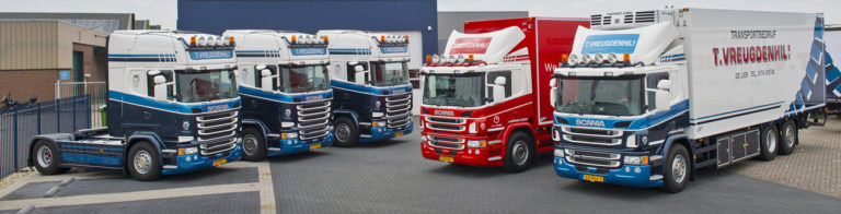 Nieuwe Scania's voor T. Vreugdenhil