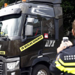 Politie neemt trucks AFE in beslag