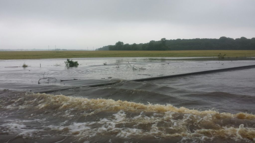 Frankrijk overstroming A10 Orléans