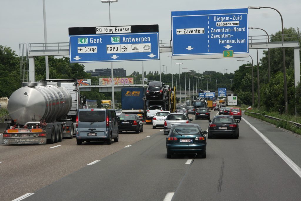Belgie verkeer