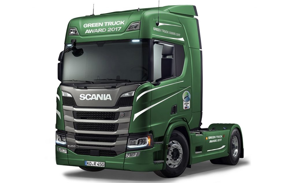 Scania R450 wint Green Award