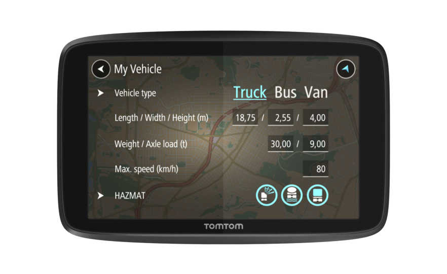 TomTom lanceert nieuwe navigatiereeks voor truckchauffeurs