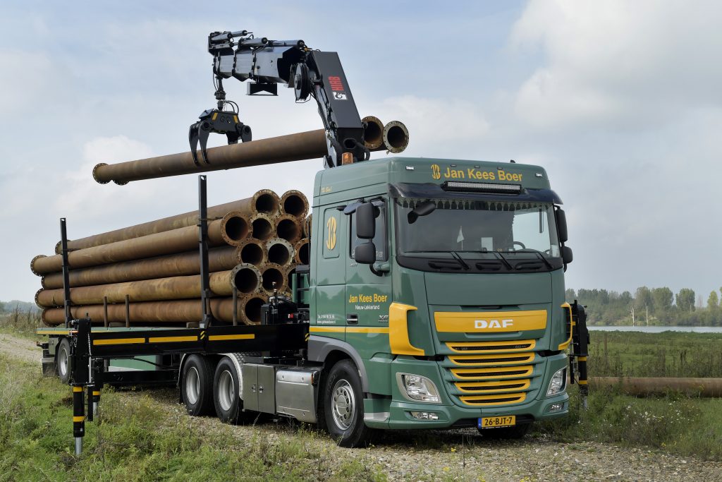 DAf Truck voor bedrijf Jan Kees Boer geleverd door Hoornaar