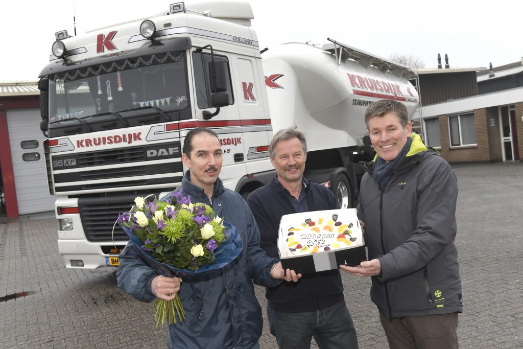 DAF Truck met 2 miljoen kmKruisdijk Transport Zwolle