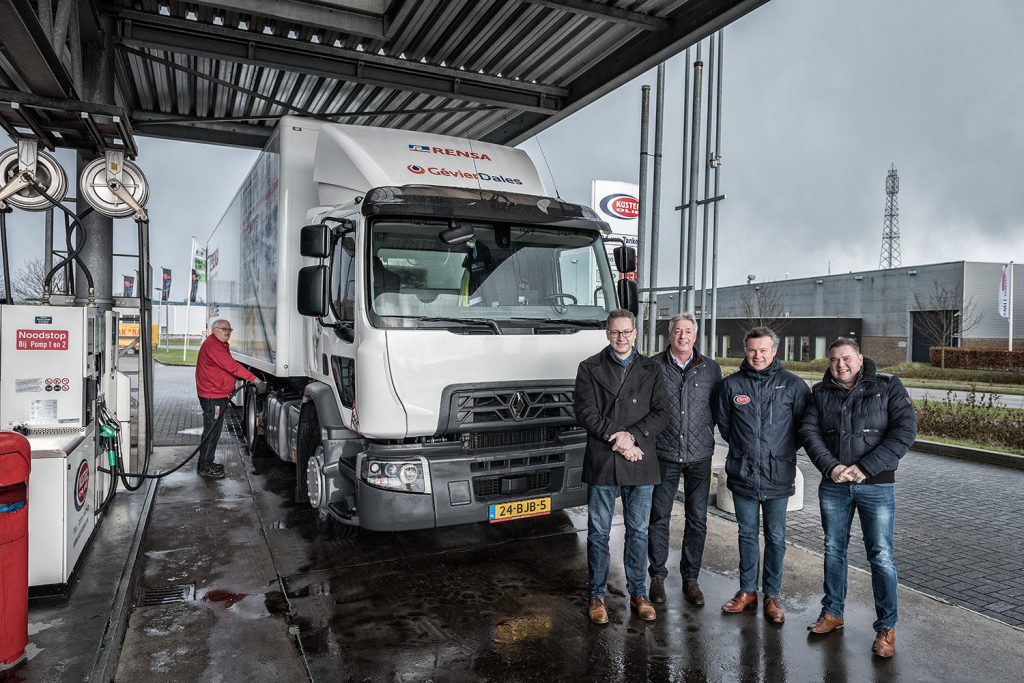 Renault-trucks op HVO voor Rensa_samenwerking_lowres