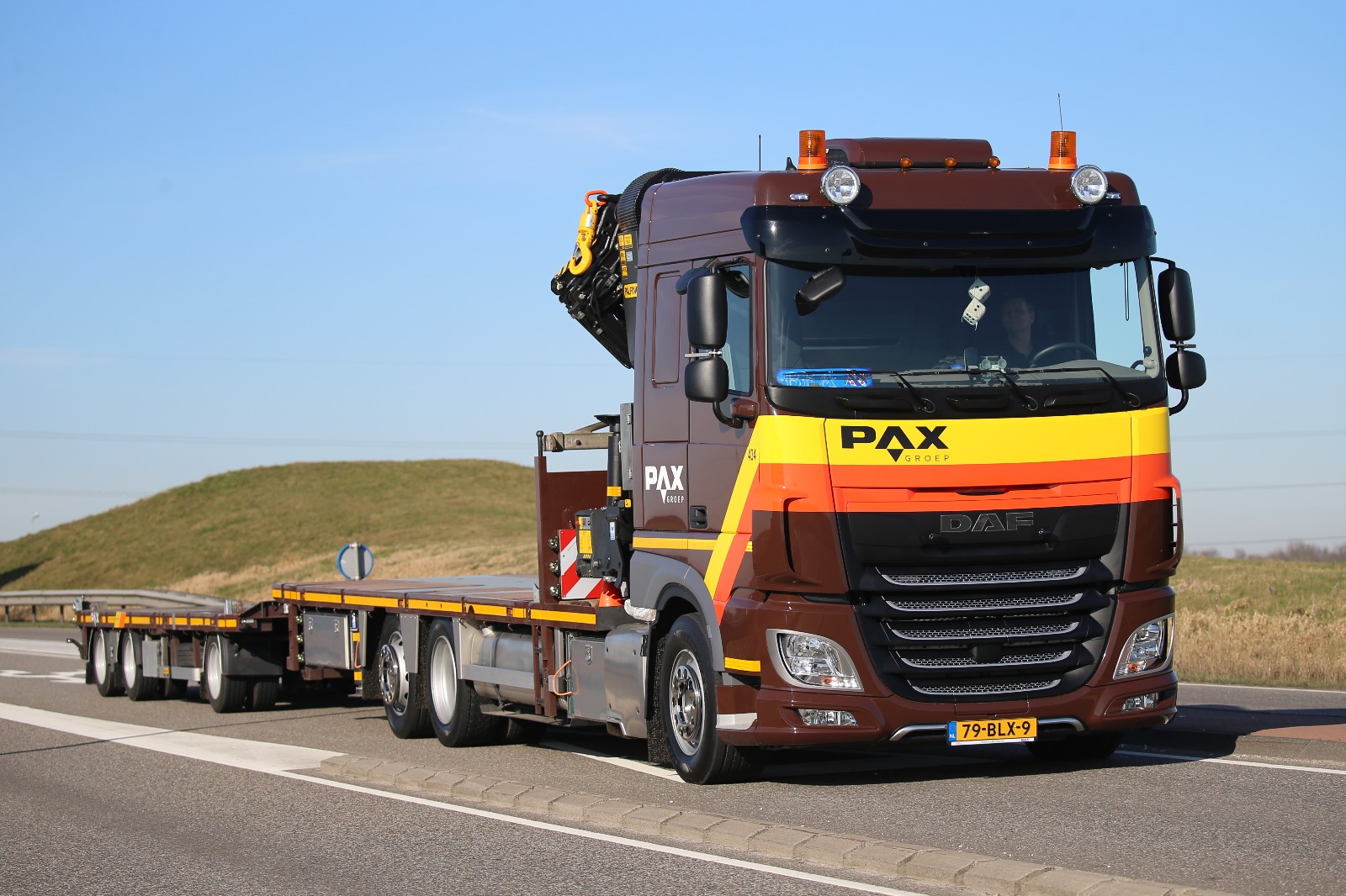 Nieuwe Daf Xf 480 Fan Voor Pax Bouw En Industrieservice Truckstar
