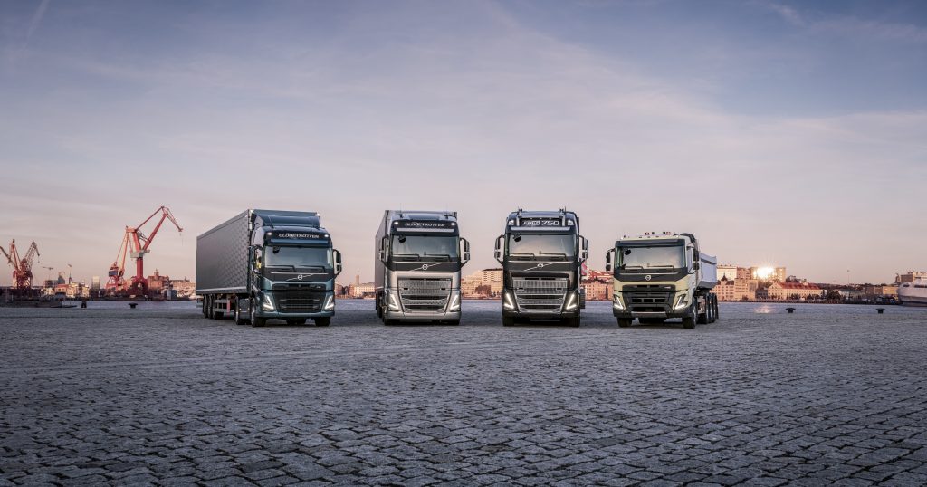 Nieuwe Volvo-truckreeks