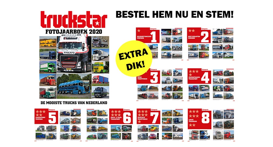 Truckstar Fotojaarboek 2020 bestel hem nu