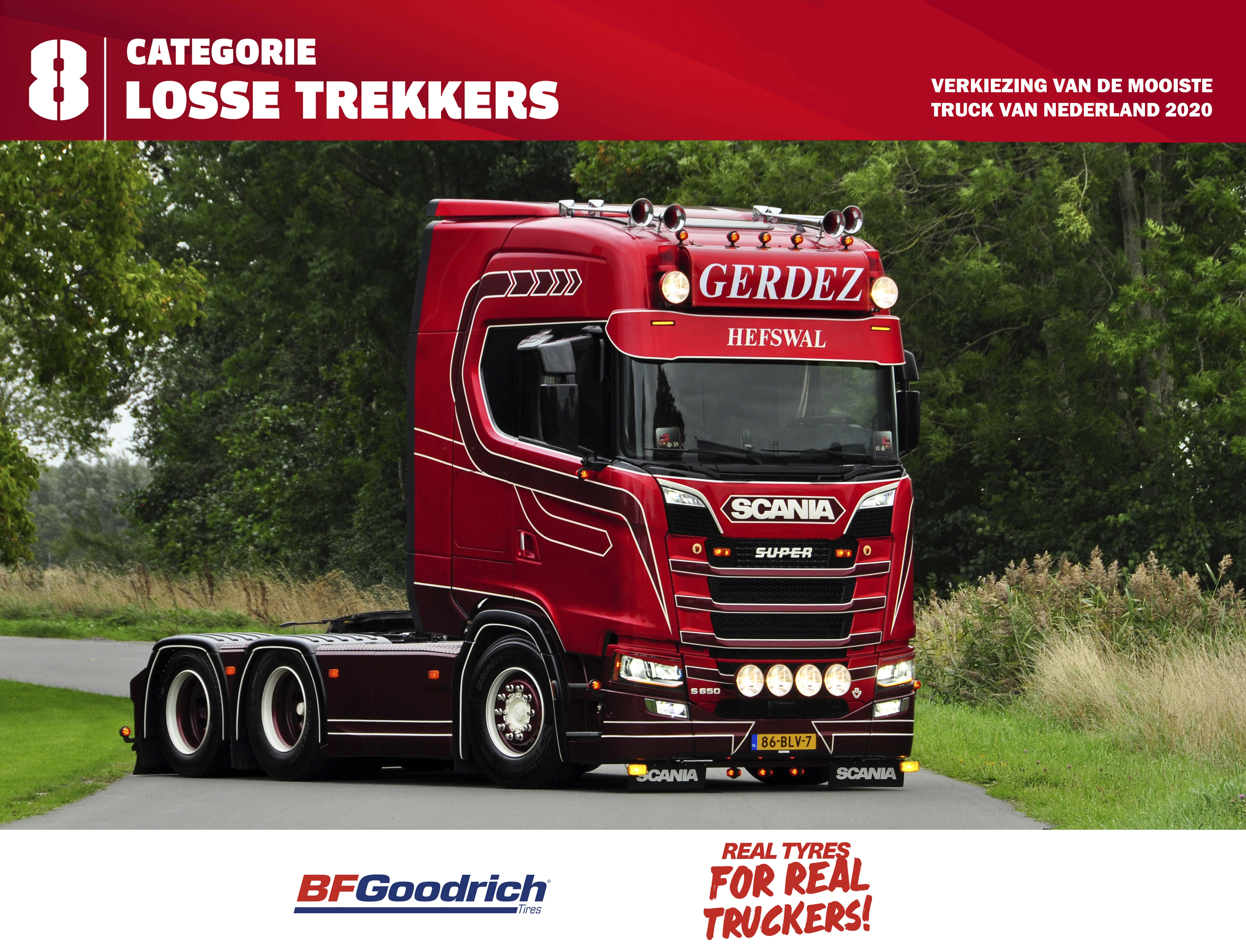 beloning voorzichtig Hoge blootstelling Mooiste Truck van Nederland 2020: cat. 8 – losse trekkers - Truckstar