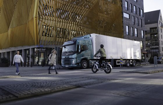 geluiden elektrische trucks