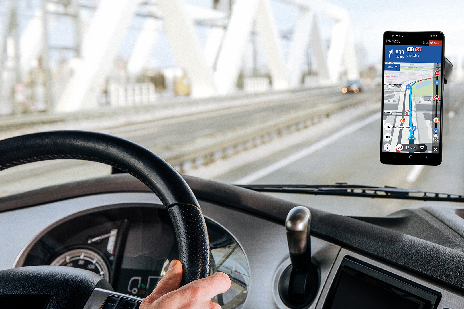 Agnes Gray Gesprekelijk blaas gat TomTom introduceert vrachtwagennavigatie in mobiele app - Truckstar