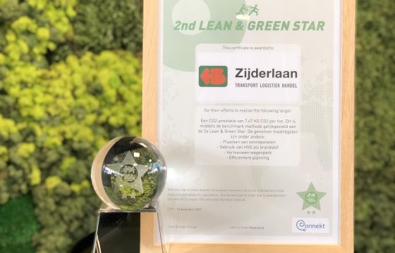 Lean & Green award Zijderlaan