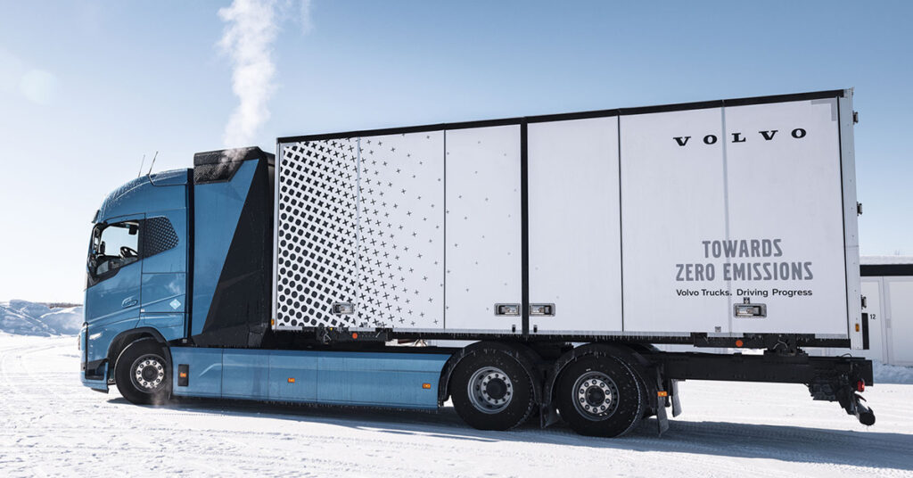 waterstof-elektrische vrachtwagens