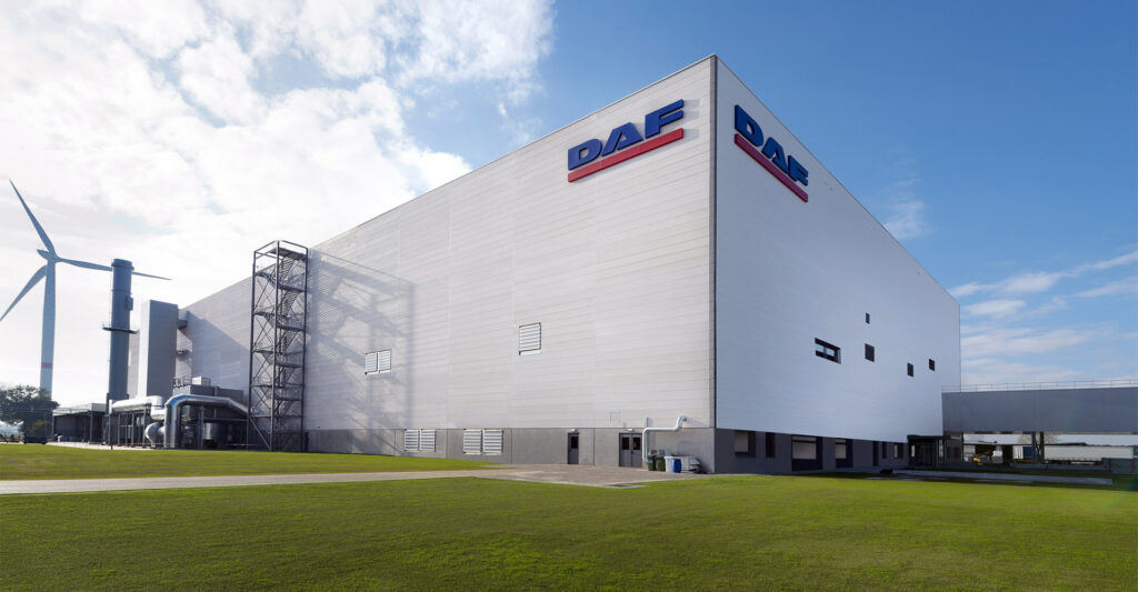 DAF Trucks New Cab Paint Shop in Westerlo Facilities 