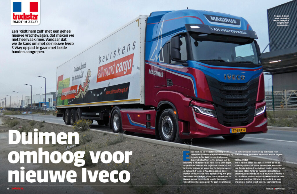 Truckstar Rijdt 'm Zelf