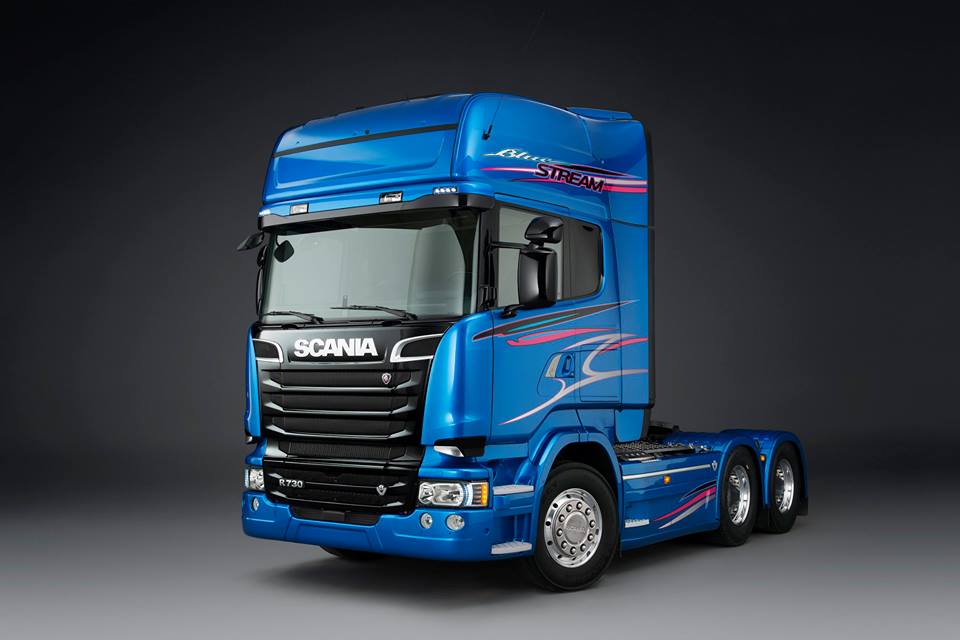 Svempas-creatie: Scania Blue Stream