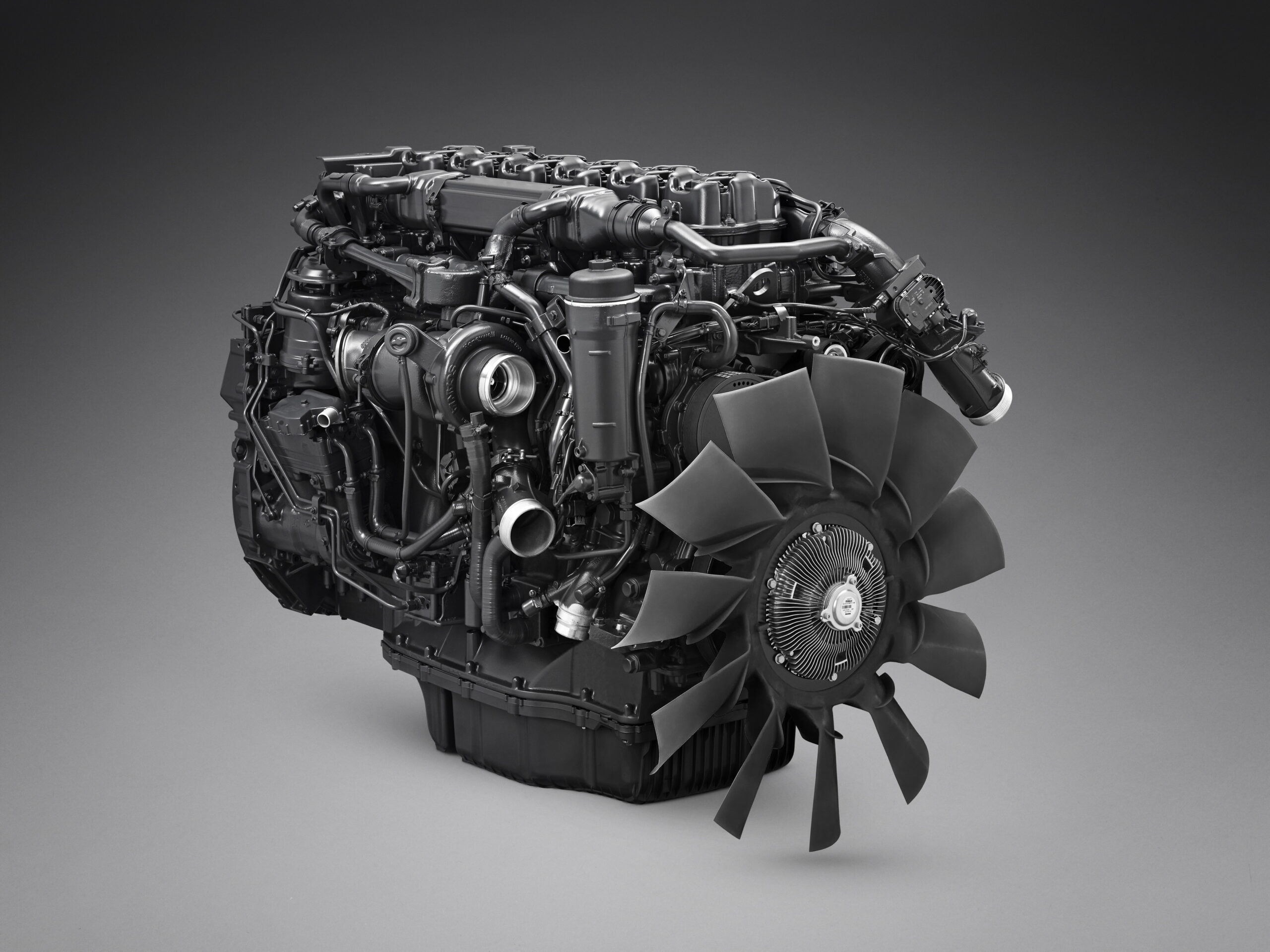 Scania gas engine