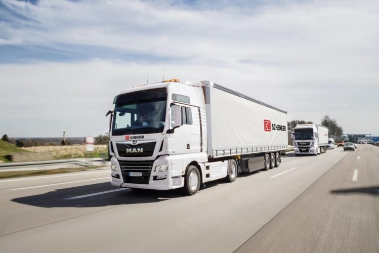 Proef met autonome trucks op Duitse snelweg A9