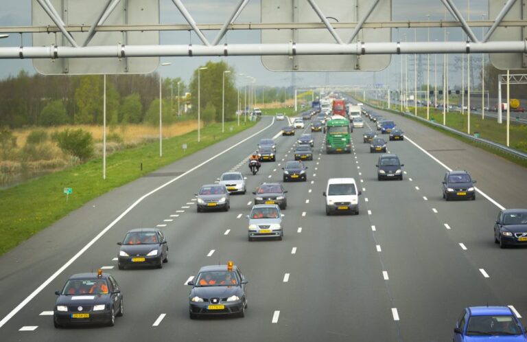 FNV chauffeursactie langs A2