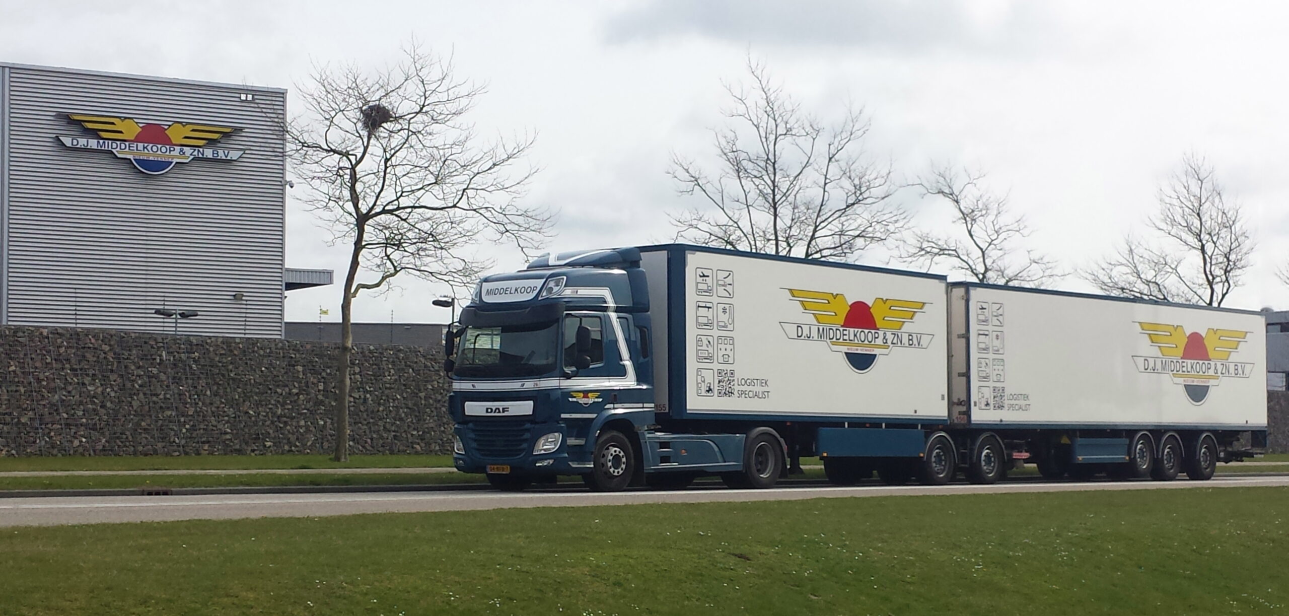 Nieuwe DAF's D.J. Middelkoop