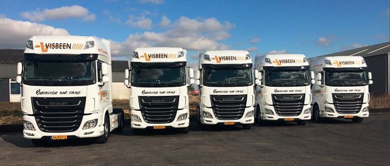 Vijf nieuwe DAF XF 460's voor Visbeen