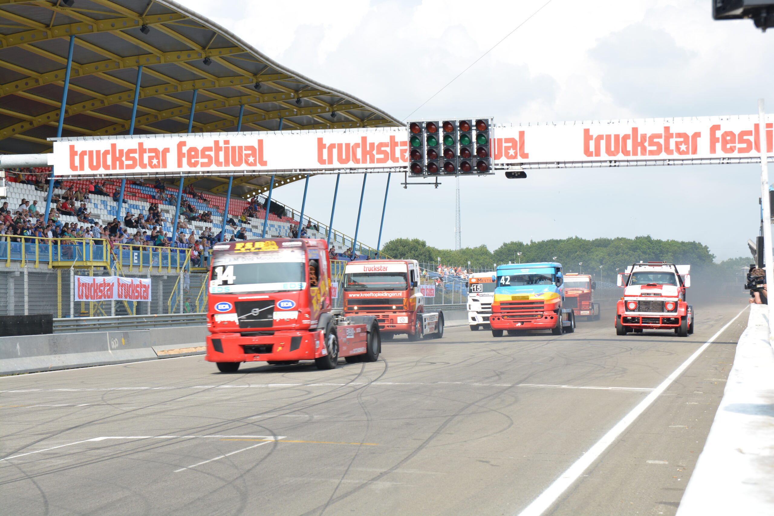 Festival: uitslagen racetrucks