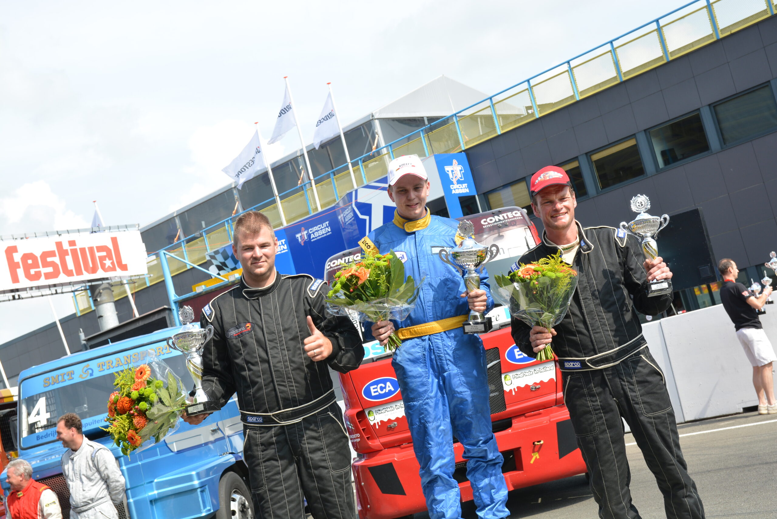 Festival: uitslagen racetrucks