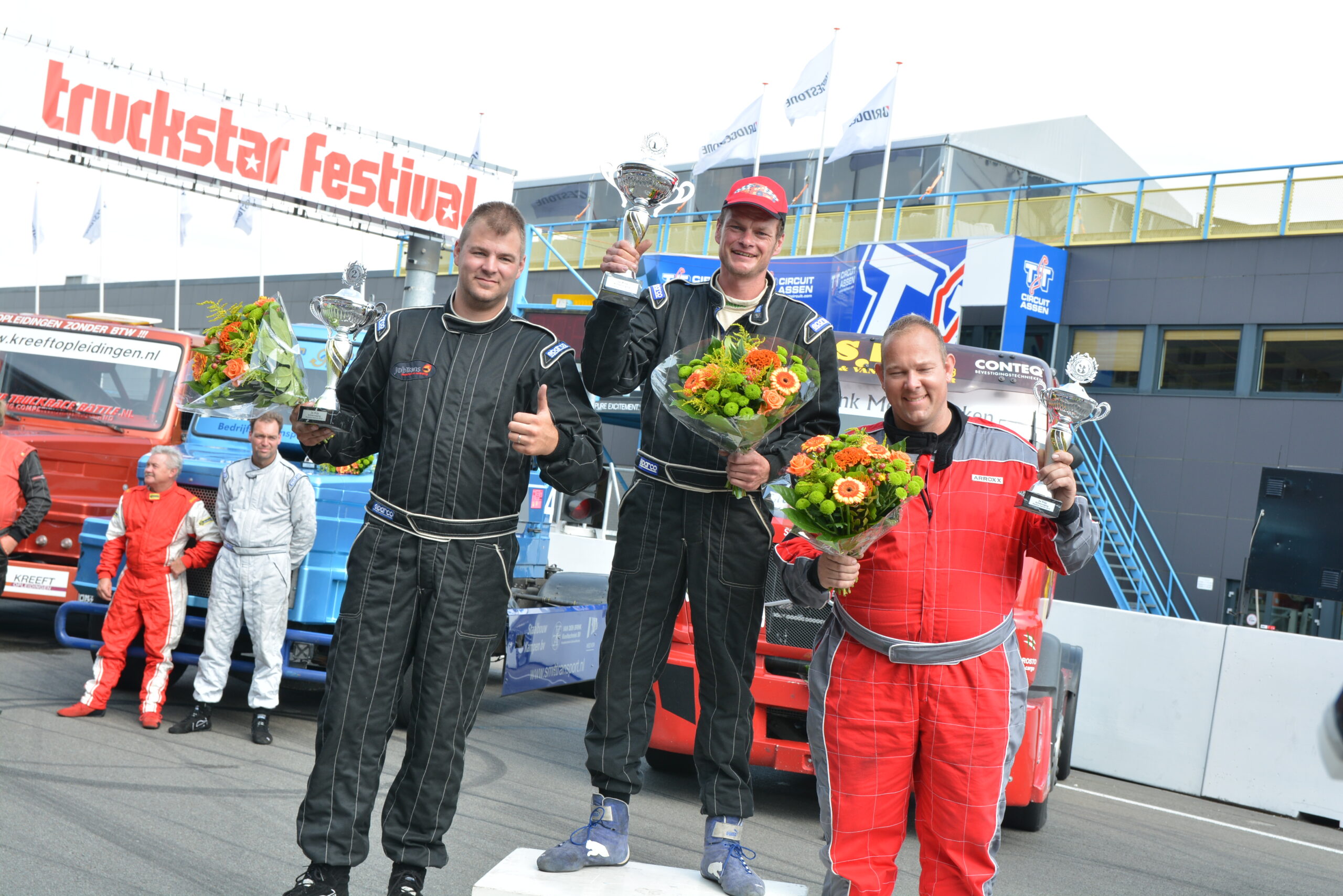 Festival: uitslagen racetrucks