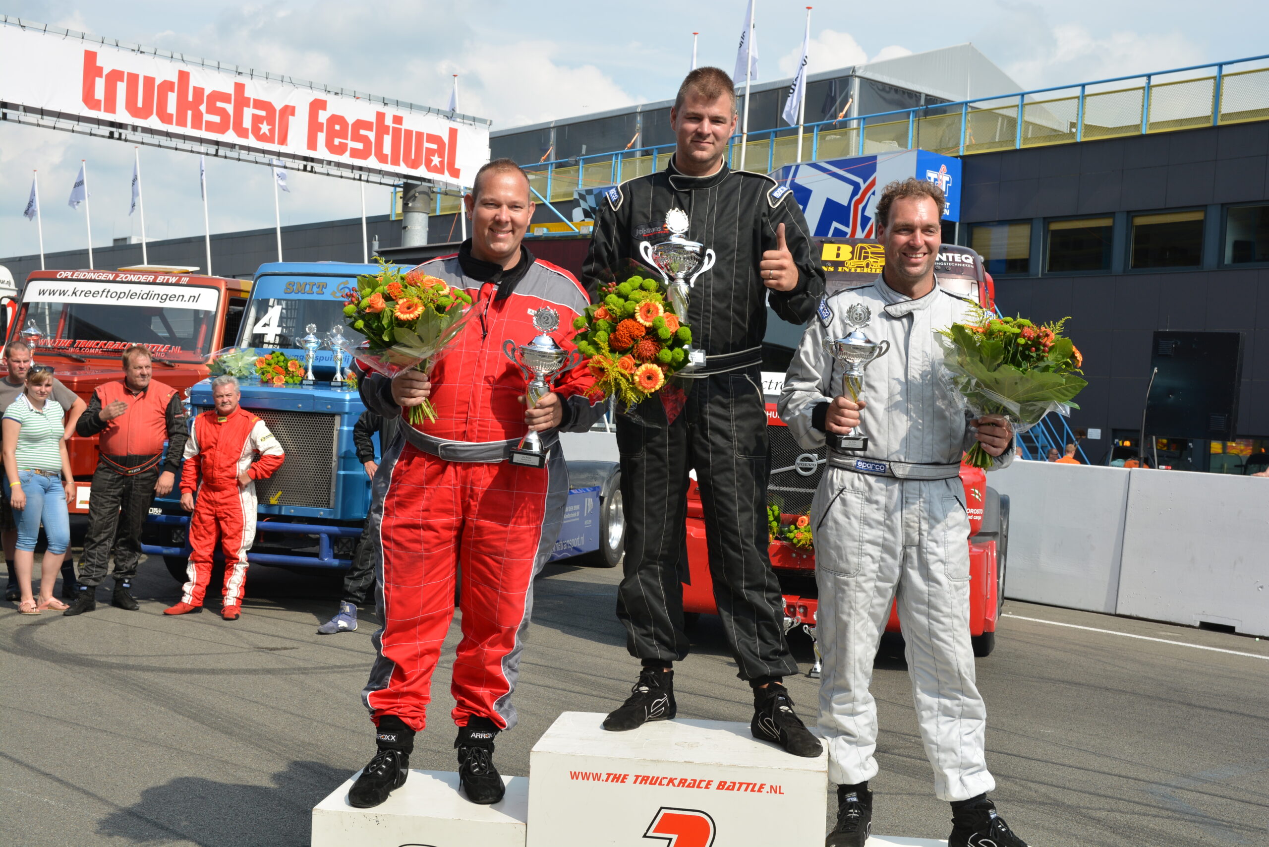 Festival: uitslagen racetrucks