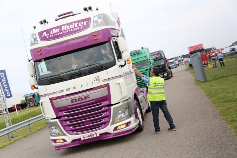 De 2.200 trucks komen binnen