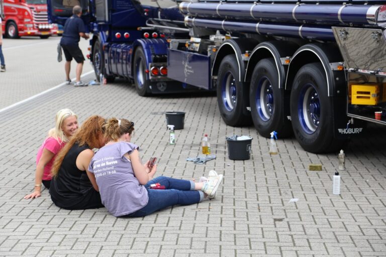 De 2.200 trucks komen binnen