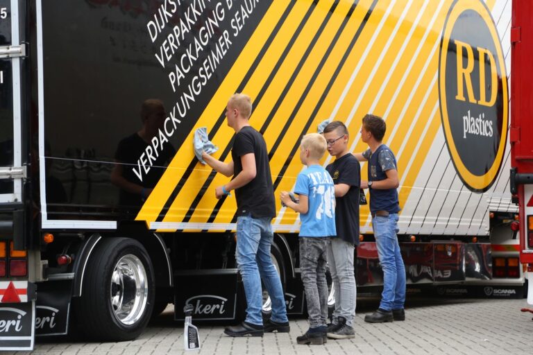 De 2.200 trucks komen binnen